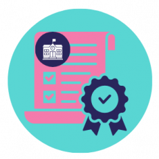 Working towards accreditation_icon